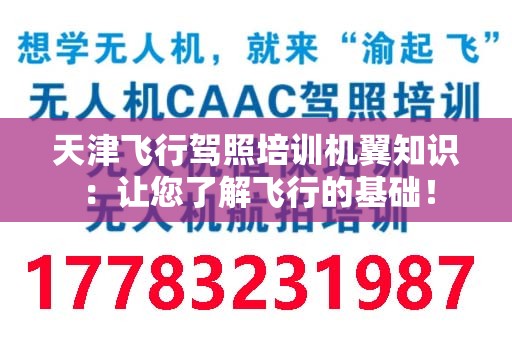天津飞行驾照培训机翼知识：让您了解飞行的基础！