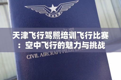 天津飞行驾照培训飞行比赛：空中飞行的魅力与挑战