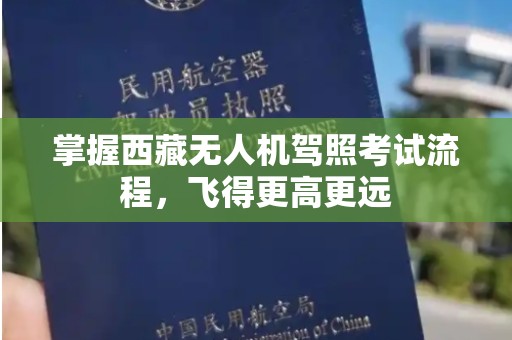 掌握西藏无人机驾照考试流程，飞得更高更远