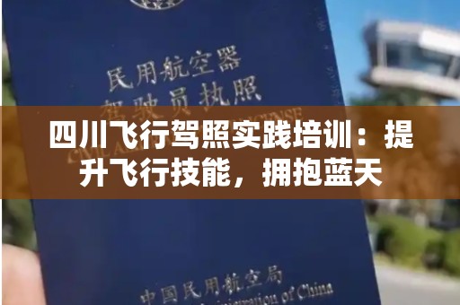 四川飞行驾照实践培训：提升飞行技能，拥抱蓝天