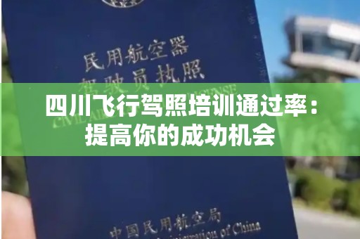 四川飞行驾照培训通过率：提高你的成功机会