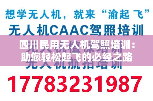 四川民用无人机驾照培训：助您轻松起飞的必经之路