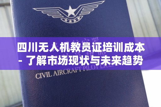 四川无人机教员证培训成本- 了解市场现状与未来趋势