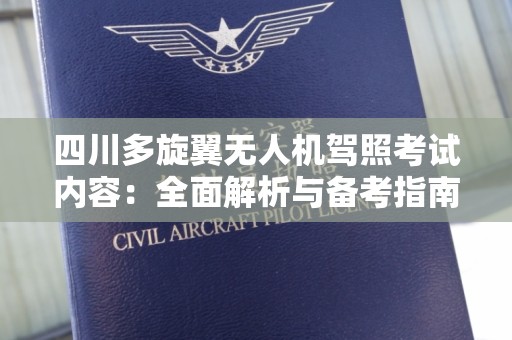 四川多旋翼无人机驾照考试内容：全面解析与备考指南