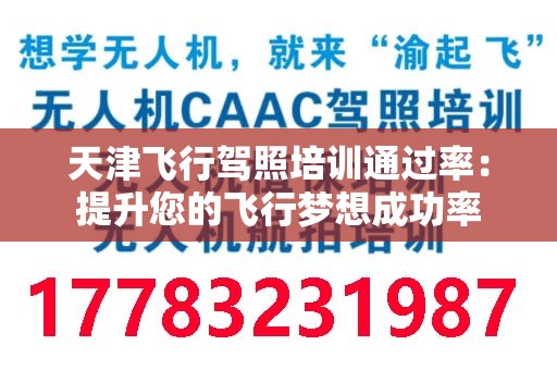 天津飞行驾照培训通过率：提升您的飞行梦想成功率