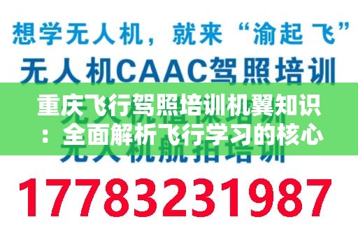 重庆飞行驾照培训机翼知识：全面解析飞行学习的核心要素