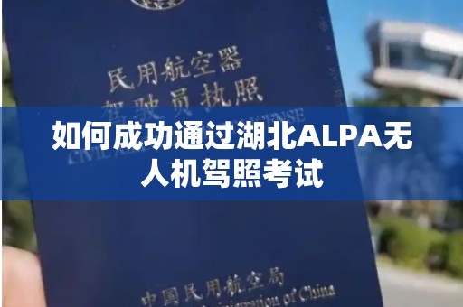 如何成功通过湖北ALPA无人机驾照考试