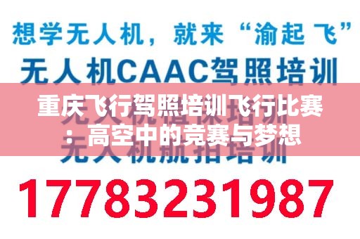 重庆飞行驾照培训飞行比赛：高空中的竞赛与梦想