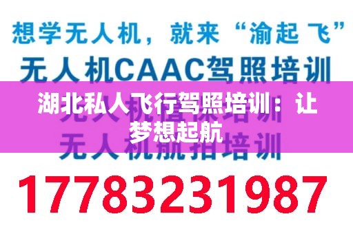 湖北私人飞行驾照培训：让梦想起航