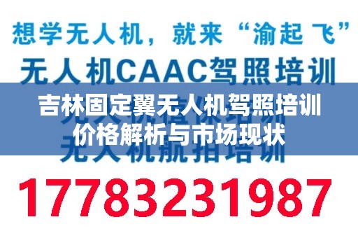 吉林固定翼无人机驾照培训价格解析与市场现状