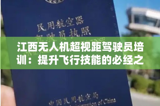 江西无人机超视距驾驶员培训：提升飞行技能的必经之路