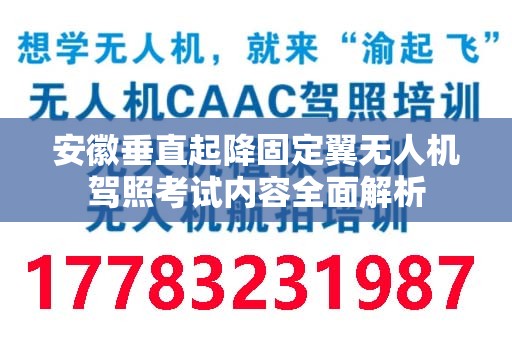 安徽垂直起降固定翼无人机驾照考试内容全面解析