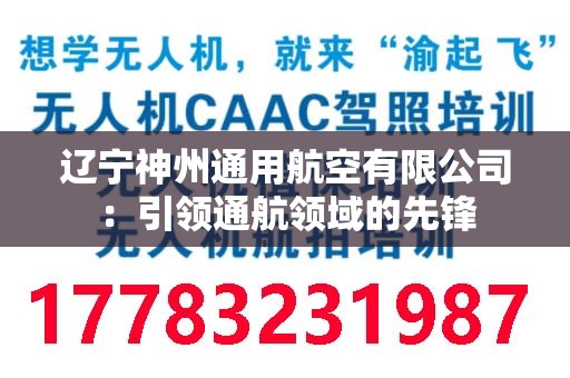 辽宁神州通用航空有限公司：引领通航领域的先锋