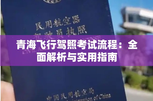 青海飞行驾照考试流程：全面解析与实用指南