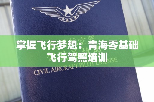 掌握飞行梦想：青海零基础飞行驾照培训