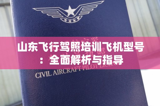 山东飞行驾照培训飞机型号：全面解析与指导