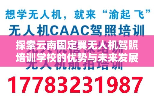 探索云南固定翼无人机驾照培训学校的优势与未来发展