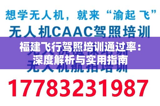 福建飞行驾照培训通过率：深度解析与实用指南
