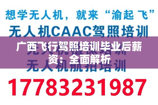 广西飞行驾照培训毕业后薪资：全面解析