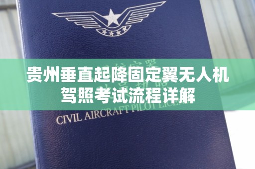 贵州垂直起降固定翼无人机驾照考试流程详解