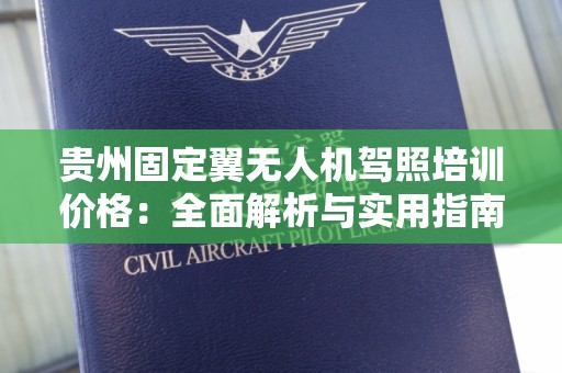 贵州固定翼无人机驾照培训价格：全面解析与实用指南