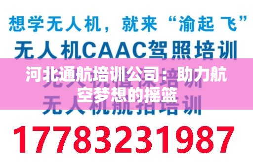 河北通航培训公司：助力航空梦想的摇篮