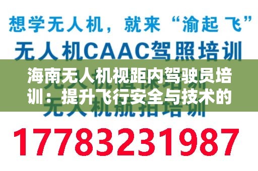 海南无人机视距内驾驶员培训：提升飞行安全与技术的关键