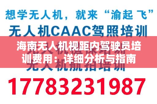 海南无人机视距内驾驶员培训费用：详细分析与指南