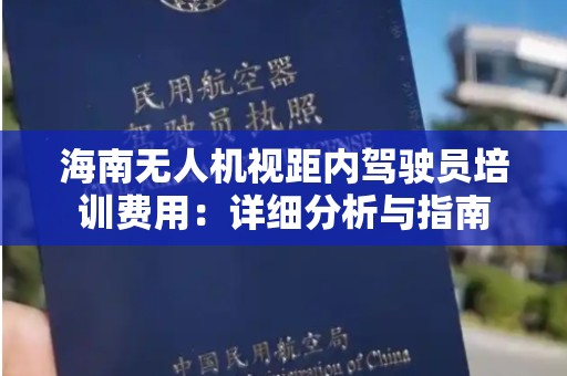 海南无人机视距内驾驶员培训费用：详细分析与指南