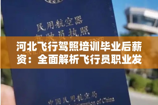 河北飞行驾照培训毕业后薪资：全面解析飞行员职业发展与薪资前景