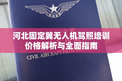 河北固定翼无人机驾照培训价格解析与全面指南