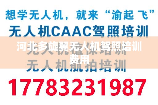 河北多旋翼无人机驾照培训费用