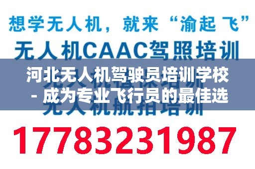 河北无人机驾驶员培训学校 - 成为专业飞行员的最佳选择