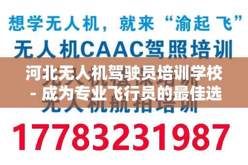 河北无人机驾驶员培训学校 - 成为专业飞行员的最佳选择