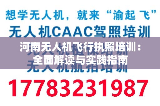 河南无人机飞行执照培训：全面解读与实践指南
