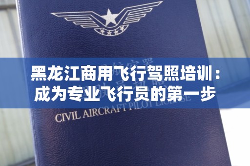 黑龙江商用飞行驾照培训：成为专业飞行员的第一步