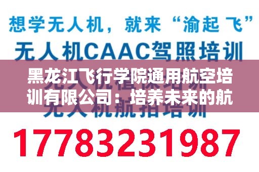 黑龙江飞行学院通用航空培训有限公司：培养未来的航空人才