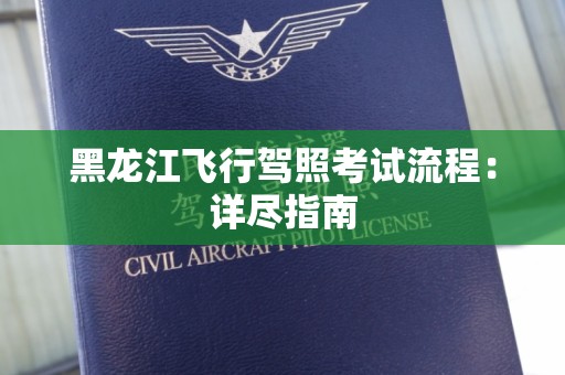 黑龙江飞行驾照考试流程：详尽指南