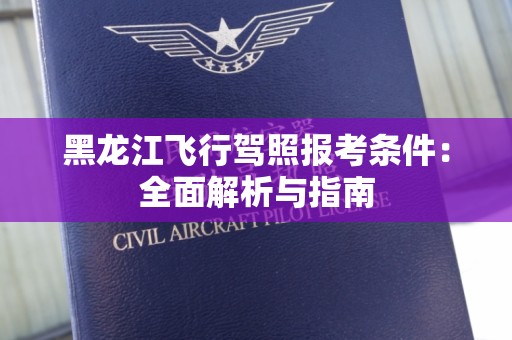 黑龙江飞行驾照报考条件：全面解析与指南