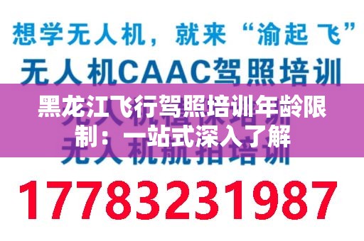 黑龙江飞行驾照培训年龄限制：一站式深入了解
