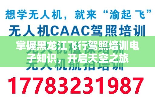 掌握黑龙江飞行驾照培训电子知识，开启天空之旅