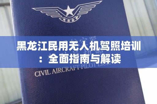 黑龙江民用无人机驾照培训：全面指南与解读