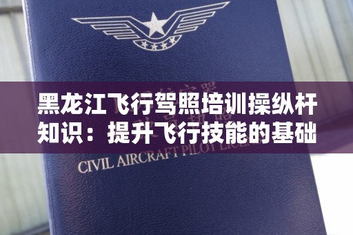 黑龙江飞行驾照培训操纵杆知识：提升飞行技能的基础