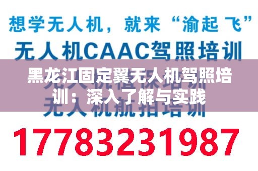 黑龙江固定翼无人机驾照培训：深入了解与实践