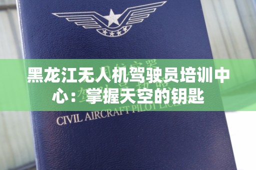 黑龙江无人机驾驶员培训中心：掌握天空的钥匙