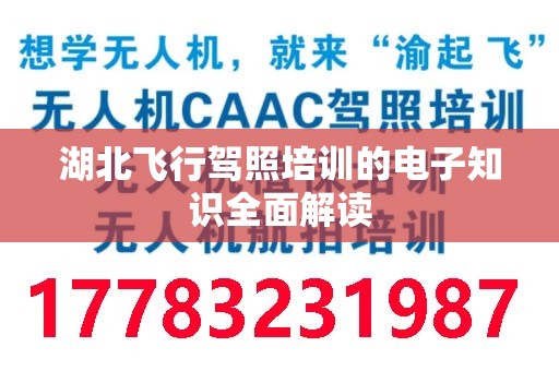 湖北飞行驾照培训的电子知识全面解读