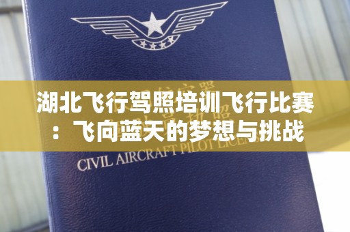 湖北飞行驾照培训飞行比赛：飞向蓝天的梦想与挑战
