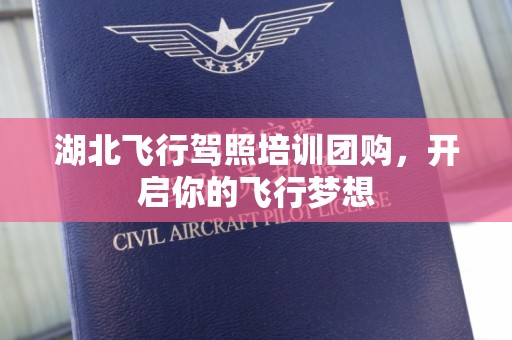 湖北飞行驾照培训团购，开启你的飞行梦想