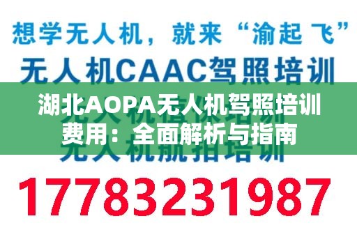 湖北AOPA无人机驾照培训费用：全面解析与指南
