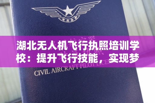 湖北无人机飞行执照培训学校：提升飞行技能，实现梦想